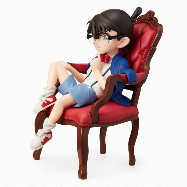 SEGA TOY 日版 名偵探柯南 江戶川柯南 坐姿 附椅子 
