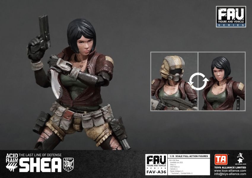酸雨戰爭 FAV-A36 Shea 希婭 酸雨戰爭,劉斯傑,TOYS ALLIANCE ACID RAIN Preorder,可動公仔,酸雨,設計師公仔,遊戲,酸雨戰爭現貨,酸雨戰爭公鹿小隊,酸雨戰爭動畫,酸雨戰爭購買,酸雨戰爭介紹,酸雨戰爭wiki,香港設計師,希婭,FAV-A36,Shea
