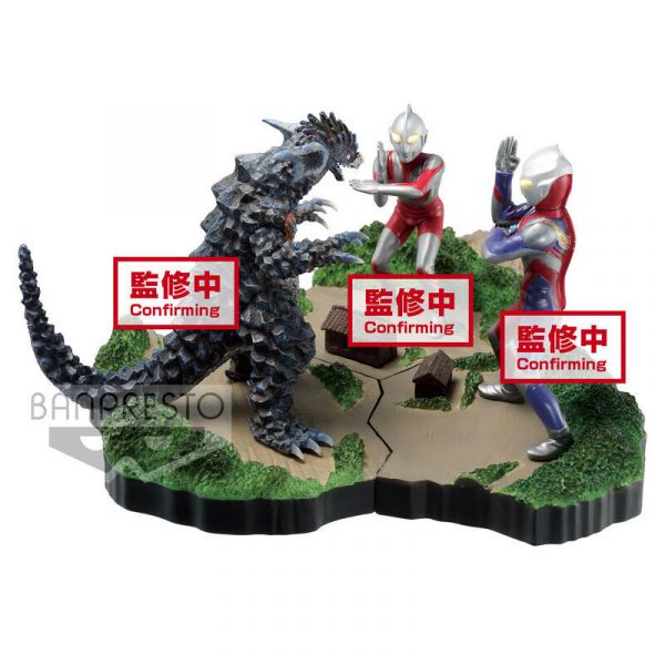 BANPRESTO 日版 BANPRESTO 超人力霸王 特攝STAGEMENT 迪卡&初代&亞那加基 全3種 