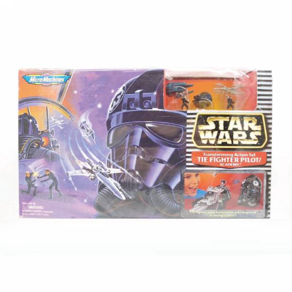 Micro machines 星際大戰 鈦戰機 駕駛員 頭盔 微型場景 中古品-S級 