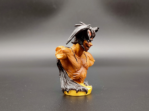 FIGUAX 永井豪 DYANMIC GAME BLOCK 03 惡魔人 胸像盒玩 中古品-C級 