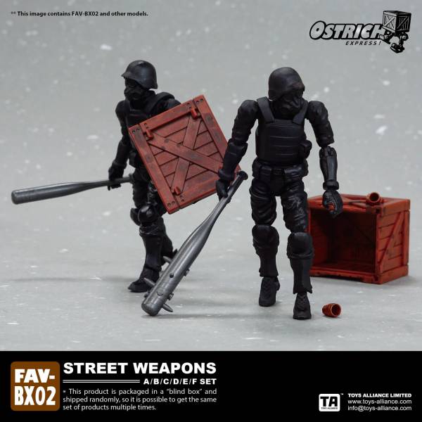 酸雨戰爭 FAV-BX02 OSTRICH EXPRESS 1:18 STREET WEAPONS 街頭武器盲盒 