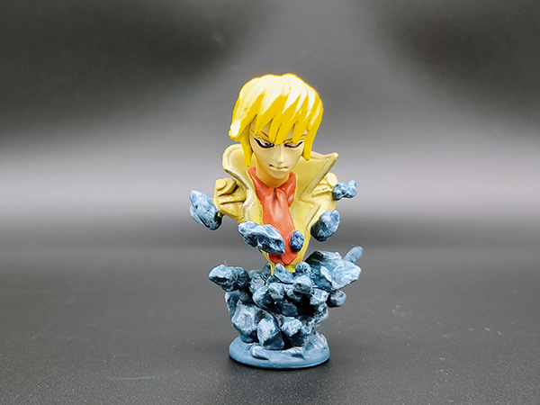 FIGUAX 永井豪 DYANMIC GAME BLOCK  惡魔人 02 飛鳥了 胸像盒玩 中古品-C級 