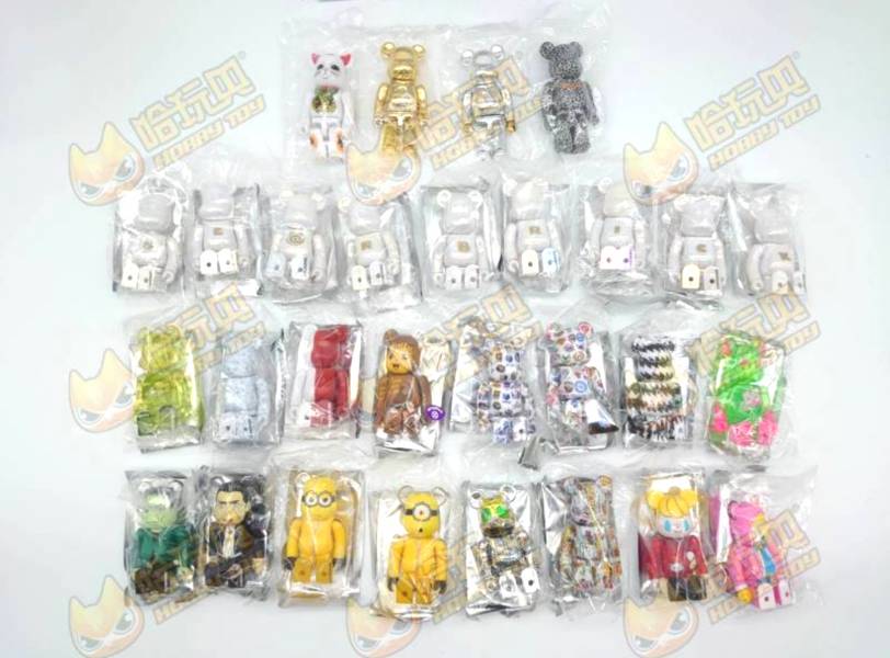 庫柏力克熊 BE@RBRICK 42 代 大全套 (29入) 招財貓 空山基 atmos 
