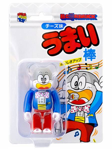 庫柏力克熊  BE@RBRICK 100% Umaibo 小叮噹 哆啦A夢 玉米棒 