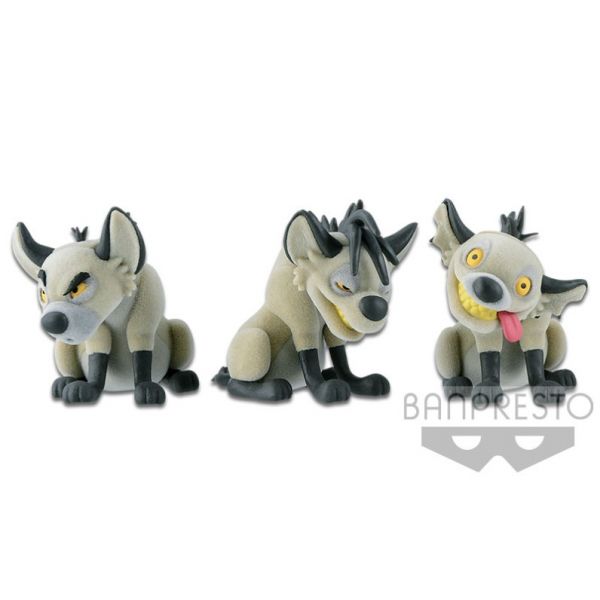 BANPRESTO 日版 Disney Fluffy Puffy 獅子王 刀疤 斑仔 桑琪 艾德 