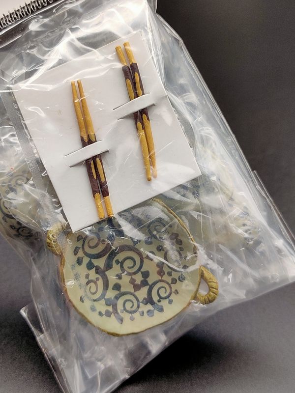 RE-MENT 袖珍系列 夢幻食器 餐具 單售 7號 手感 日式餐具 食玩 盒玩 中古品-A級 