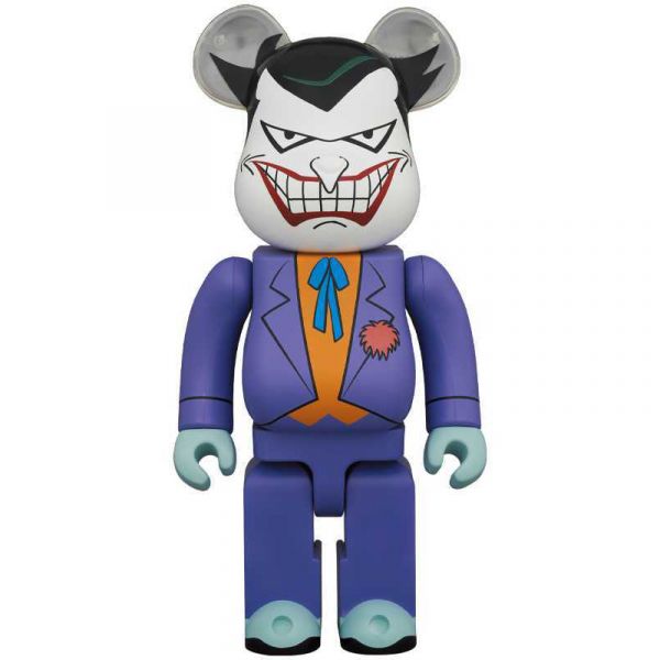 庫柏力克熊 BE@RBRICK 1000% JOKE BEARBRICK,蝙蝠俠,動畫系列,小丑