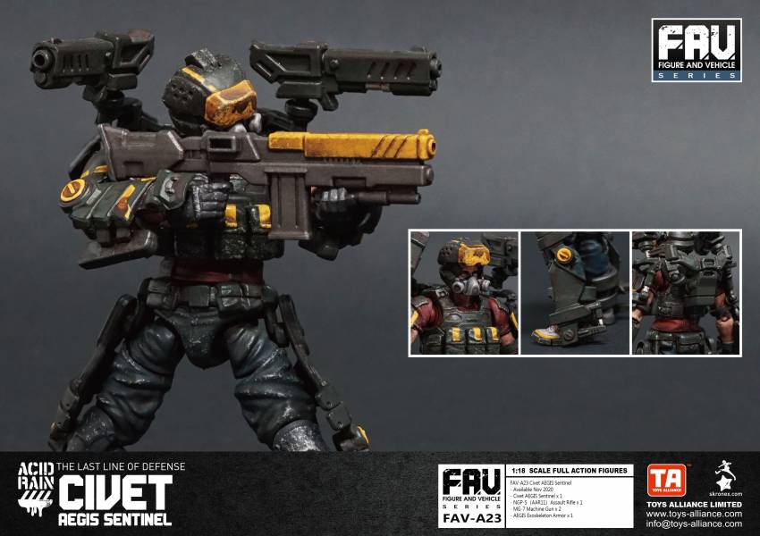 酸雨戰爭 FAV-A23 麝貓埃癸斯尖兵Civet AEGIS Sentinel 
