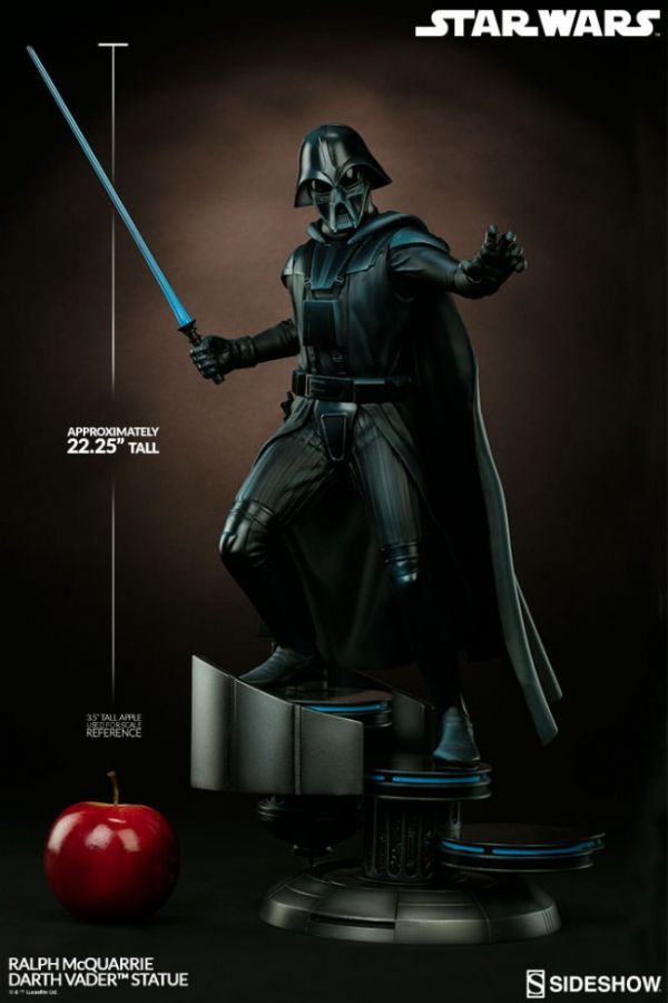 SIDESHOW #200371 星際大戰 達斯維德 Ralph McQuarrie設計款 雕像 SIDESHOW