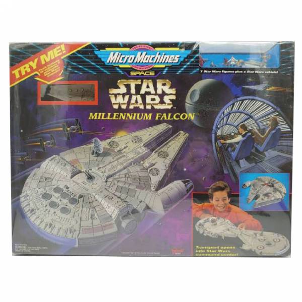 Micro machines 星際大戰 千年鷹號 微型場景 中古品-S級 