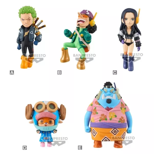 【BANPRESTO】海外版-航海王 WCF 蛋頭島篇2 一套5入  BP89385 