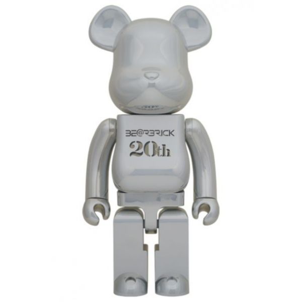 庫柏力克熊 BE@RBRICK 1000% WORLD WIDE TOUR 3 開催記念商品 20th Anniversary DEEP CHROME Ver. 庫柏力克熊,BE@RBRICK,1000%,WORLD,WIDE,TOUR,開催記念商品,20th,Anniversary,DEEP,CHROME