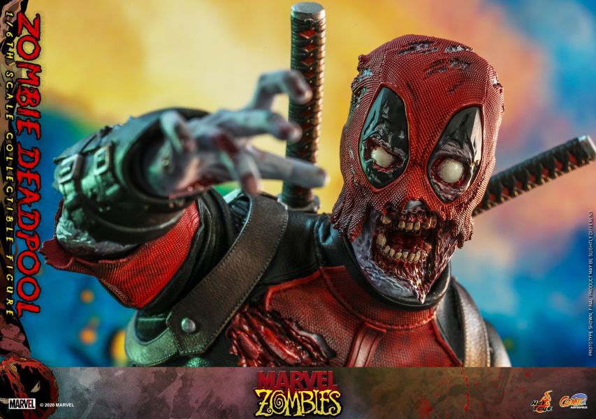 HOT TOYS CMS06 漫威活死人 殭屍死侍 