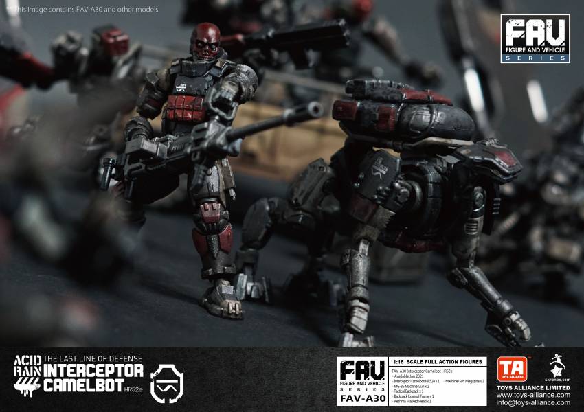 酸雨戰爭 FAV-A30 攔截者駱駝人HR52e Interceptor Camelbot HR52e 