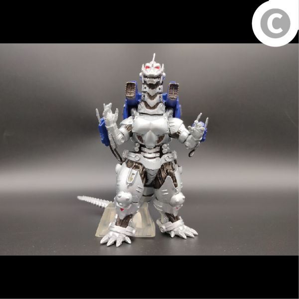 BANDAI 哥吉拉盒玩 究極大怪獸2  機械哥吉拉 2002 中古品-C級 