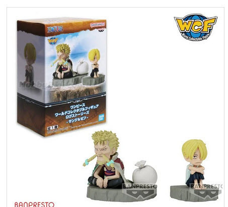 【BANPRESTO】代理版-航海王 WCF LOG STORIES 香吉士&哲普 一套2入 BP88900 