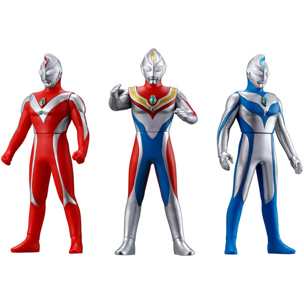 BANDAI  超人力霸王 軟膠系列  EX 超人力霸王帝納  25週年套組 BANDAI,超人力霸王,軟膠系列,軟膠,EX,超人力霸王帝納,25週年套組