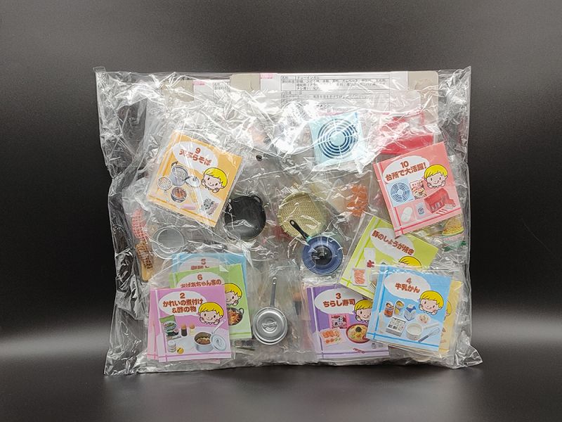 RE-MENT 袖珍系列 開心兒童 台所廚房 食玩 盒玩 全10種 中古品-B級 