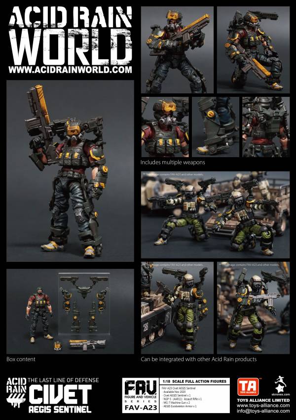酸雨戰爭 FAV-A23 麝貓埃癸斯尖兵Civet AEGIS Sentinel 
