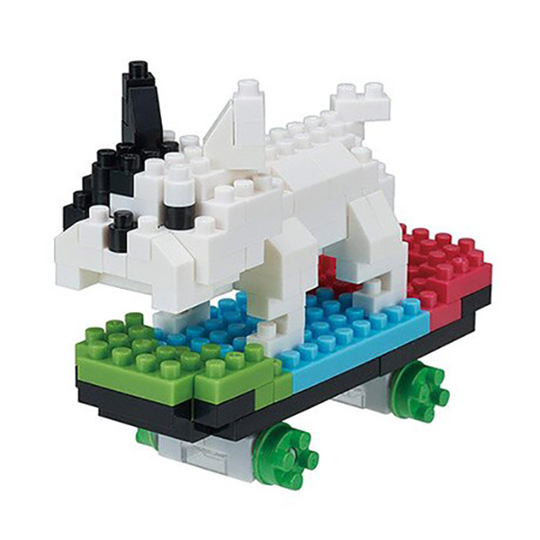 nanoblock NBC-270 滑板狗 KD21085 