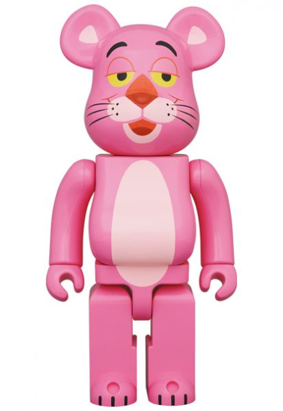 BE@RBRICK 100%&400% set PINK PANTHER Be@rbrick,庫柏力克,BEARBICK,藝術家,PINK PANTHER,聯名熊