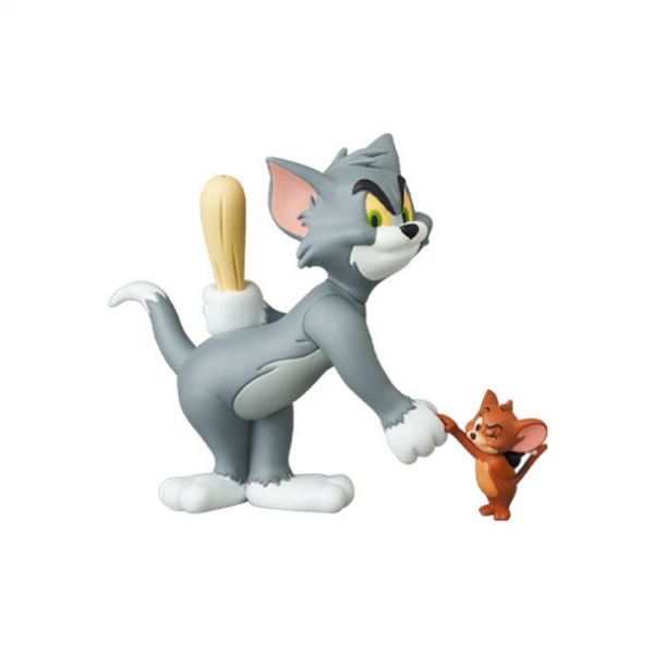 Medicom Toy 軟膠 UDF 湯姆貓與傑利鼠 TOM w/CLUB and JERRY w/BOMB 