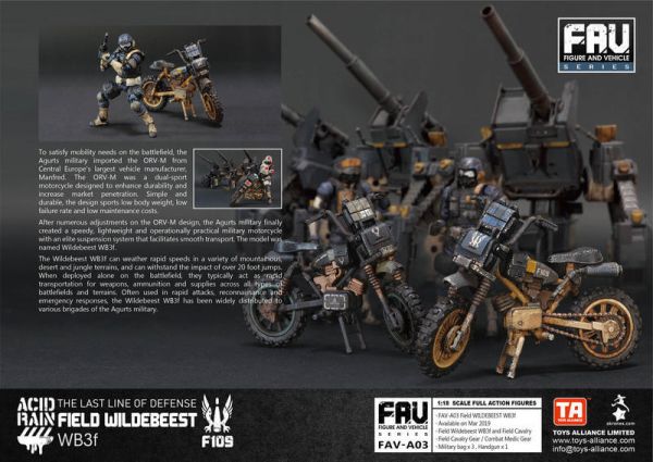 酸雨戰爭 FAV-A03 Field Wildebeest WB3f 野戰角馬WB3f 