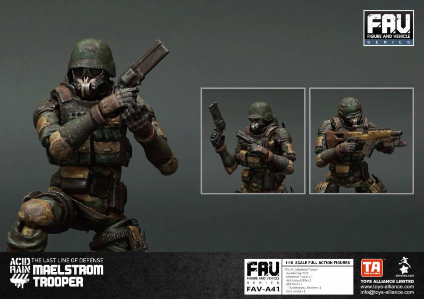 酸雨戰爭 FAV-A41 Maelstrom Trooper 漩渦特戰兵 酸雨戰爭,劉斯傑,TOYS ALLIANCE ACID RAIN Preorder,可動公仔,酸雨,設計師公仔,遊戲,酸雨戰爭現貨,酸雨戰爭公鹿小隊,酸雨戰爭動畫,酸雨戰爭購買,酸雨戰爭介紹,酸雨戰爭wiki,香港設計師,漩渦特戰兵,FAV-A41