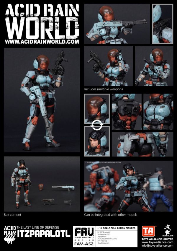 酸雨戰爭 FAV-A52 Itzpapalotl 伊茲帕帕洛特 酸雨戰爭,劉斯傑,TOYS ALLIANCE ACID RAIN Preorder,可動公仔,酸雨,設計師公仔,遊戲,酸雨戰爭現貨,酸雨戰爭公鹿小隊,酸雨戰爭動畫,酸雨戰爭購買,酸雨戰爭介紹,酸雨戰爭wiki,香港設計師,FAV-A52,Itzpapalotl,伊茲帕帕洛特