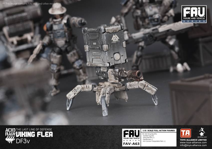 酸雨戰爭 FAV-A63 Viking Flea DF3v 维京蚤 DF3v 酸雨戰爭,劉斯傑,TOYS ALLIANCE ACID RAIN Preorder,可動公仔,酸雨,設計師公仔,遊戲,酸雨戰爭現貨,酸雨戰爭公鹿小隊,酸雨戰爭動畫,酸雨戰爭購買,酸雨戰爭介紹,酸雨戰爭wiki,香港設計師,FAV-A63, Viking Flea DF3v,维京蚤 DF3v