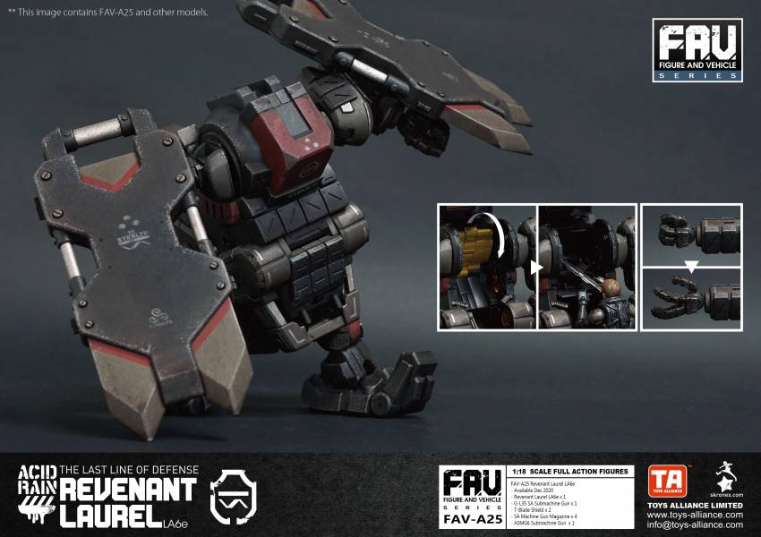 酸雨戰爭 FAV-A25 Revenant Laurel LA6e 亡靈锘戎 LA6e 