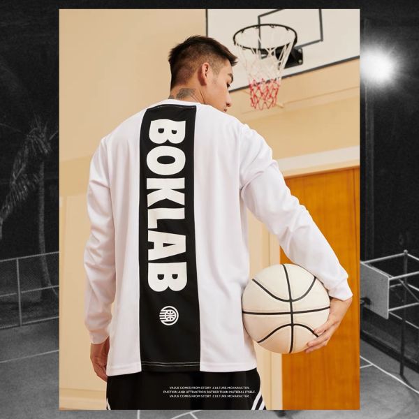 BOK 籃球美式運動長T 