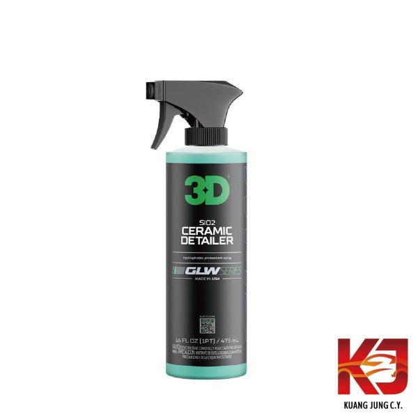 ⋄蠟妹緹緹⋄ 3D GLW系列 SiO2 Ceramic Detailer 快速保養  鍍膜維護劑  噴霧封體 16oz 64oz 3D,除臭,去味劑