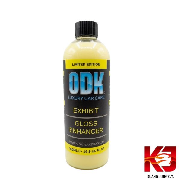 ⋄蠟妹緹緹⋄ ODK Exhibit Limited Edition 增豔噴劑 黃噴 500ml 英國進口,ODK,車蠟,噴霧噴劑,增豔