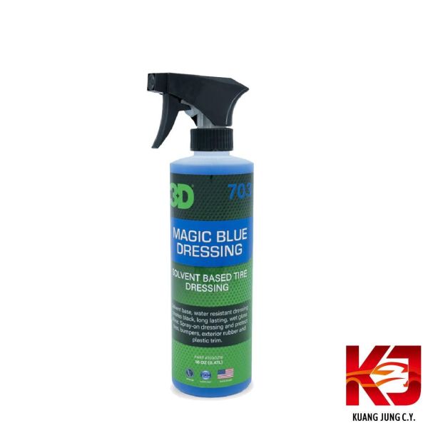 ⋄蠟妹緹緹⋄ 3D MAGIC BLUE 長效型 輪胎油 外部 塑料 保護 24oz 1加侖 3D,輪胎油,高光澤,耐水洗,不噴甩