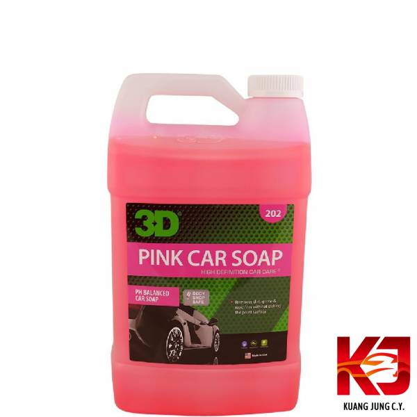 ⋄蠟妹緹緹⋄ 3D PINK CAR SOAP 粉紅洗車精 中性 高發泡 清潔劑 16oz 1加侖 洗車精,中性,高發泡,清潔劑