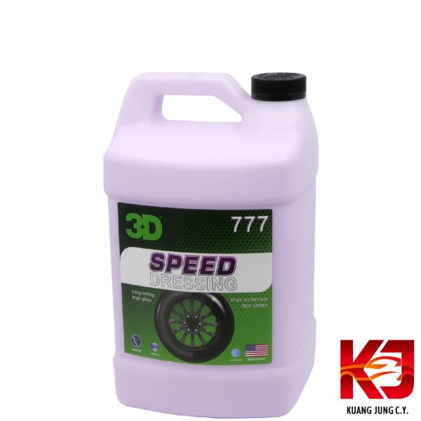 ⋄蠟妹緹緹⋄ 3D Speed Dressing 777 高亮度  輪胎油  塑料保養 16oz 1加侖 3D,輪胎油,塑料保養