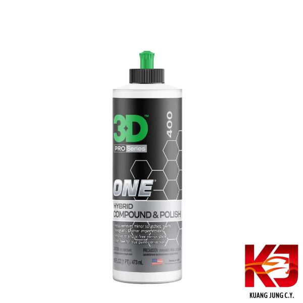 ⋄蠟妹緹緹⋄ 3D ONE HYBRID 美國 一步拋 拋光劑 拋光劑,一步拋,ONE,3D