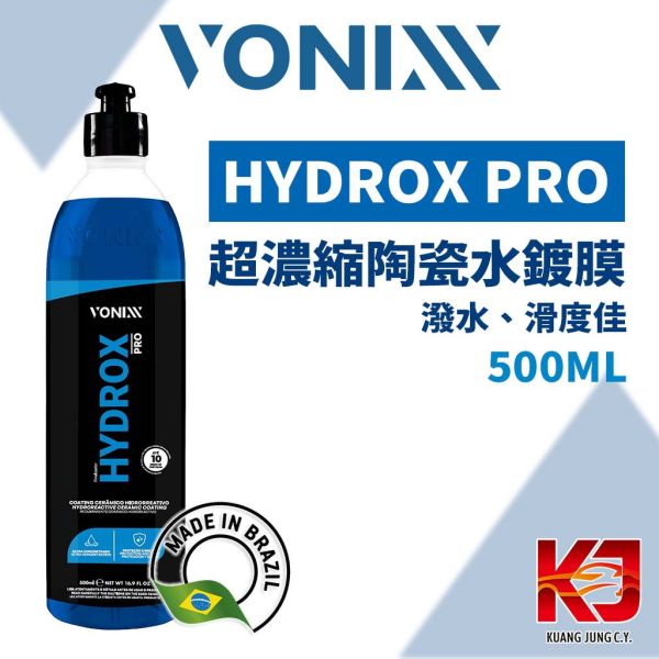 ⋄蠟妹緹緹⋄佛妮絲 Vonixx HYDORX PRO 濃縮 陶瓷 水鍍膜 快速塗層 500ML 清潔蠟,車蠟,清潔,拋光,保護