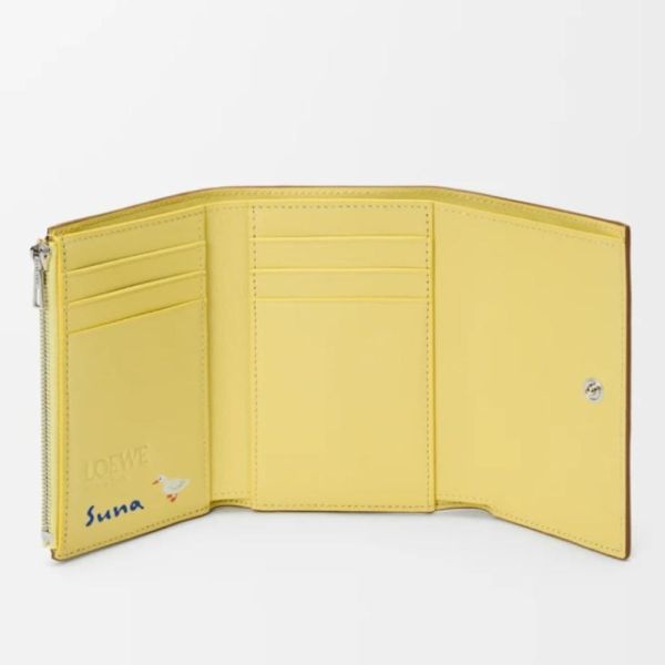 日本LOEWE x Suna Fujita 浣熊豎款小號錢包（納帕小牛皮） 日本LOEWE x Suna Fujita 浣熊豎款小號錢包（納帕小牛皮）