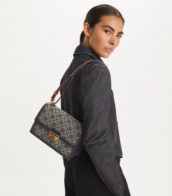 Tory Burch T Monogram新款風琴包(售價已折) Tory Burch T Monogram新款風琴包