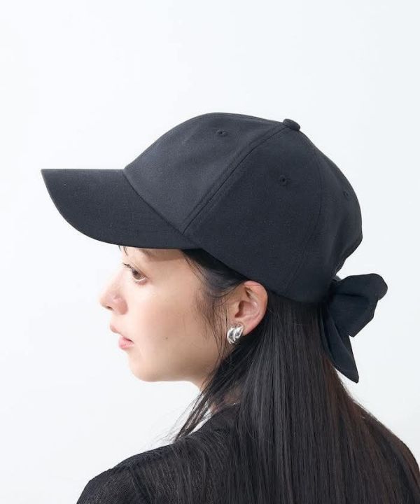 日本Back ribbon cap帽 後蝴蝶結棒球帽 日本Back ribbon cap帽 後蝴蝶結棒球帽