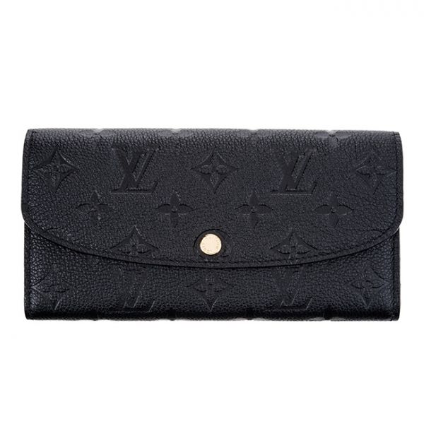LOUIS VUITTON LV M62369 Monogram牛皮壓紋釦式對折長夾 LOUIS VUITTON LV M62369 Monogram牛皮壓紋釦式對折長夾