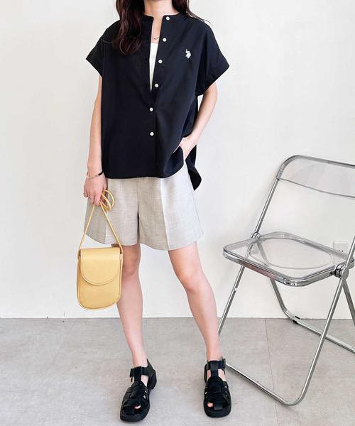 日本 GeeRA別注 U.S. POLO ASSN. 刺繡Logo 短恤衫 日本 GeeRA別注 U.S. POLO ASSN. 刺繡Logo 短恤衫