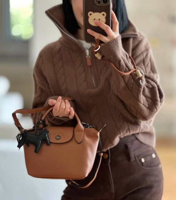 Longchamp Le Pliage XS Neo 牛皮3way 包 Longchamp Le Pliage XS Neo 牛皮3way 包