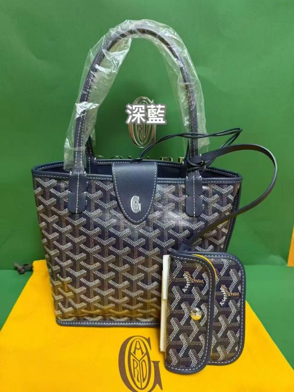 日本代購GOYARD 雙面Mini托特包附包夾 英國代購GOYARD雙面Mini托特包