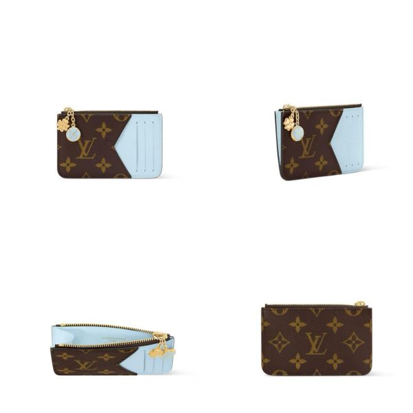 日本限定LOUIS VUITTON LV M27770 卡片零錢夾四葉草 日本限定LOUIS VUITTON LV M27770 卡片零錢夾四葉草