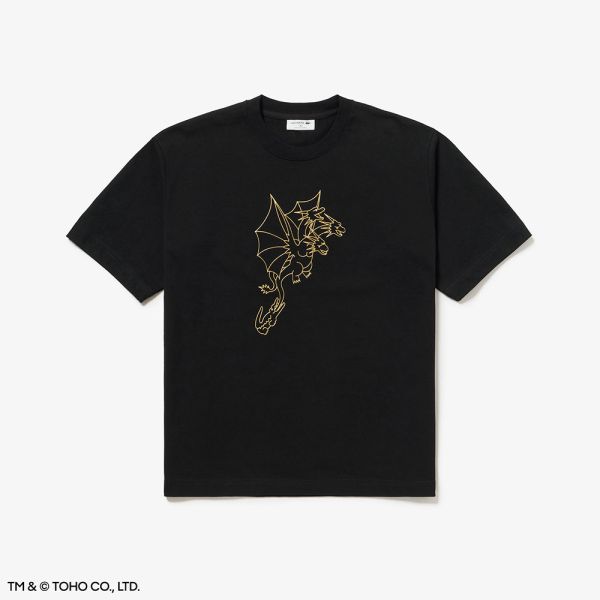 日本Lacoste Godzilla 合作款王者基多拉 T 卹 日本Lacoste Godzilla 合作款王者基多拉 T 卹