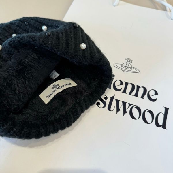 日本 Vivienne Westwood 針織羊毛帽 日本 Vivienne Westwood 針織羊毛帽